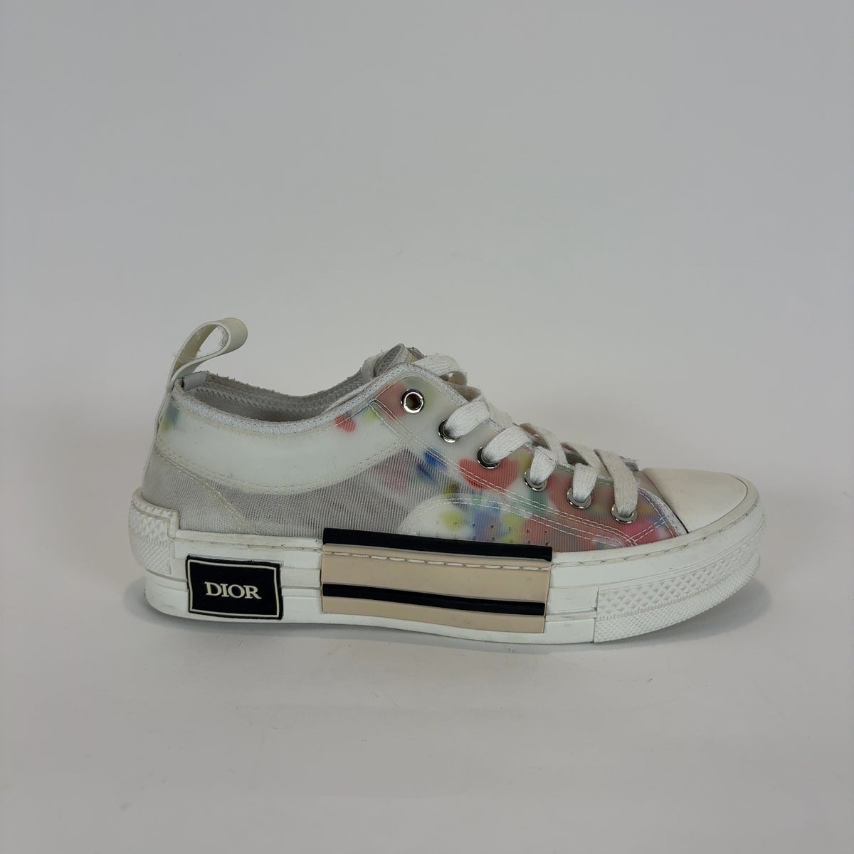 Dior B23 Floral Lowtop Sneakers