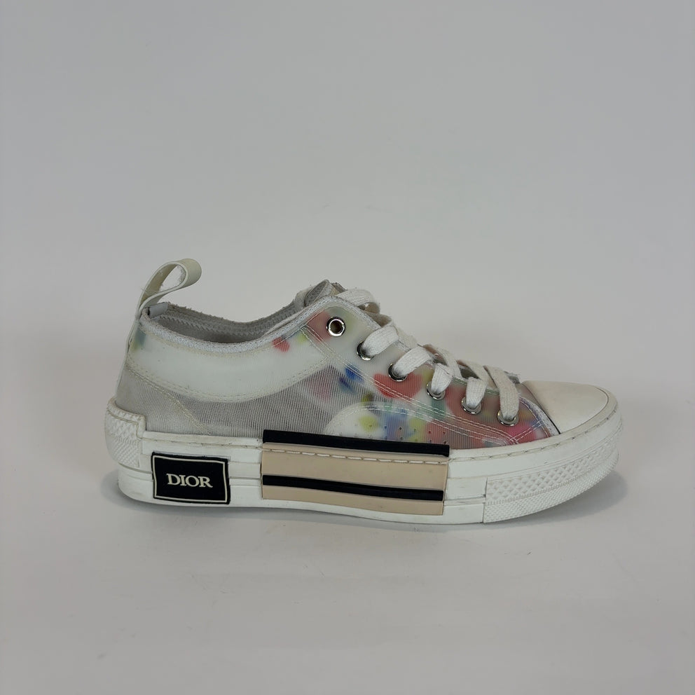 Dior B23 Floral Lowtop Sneakers