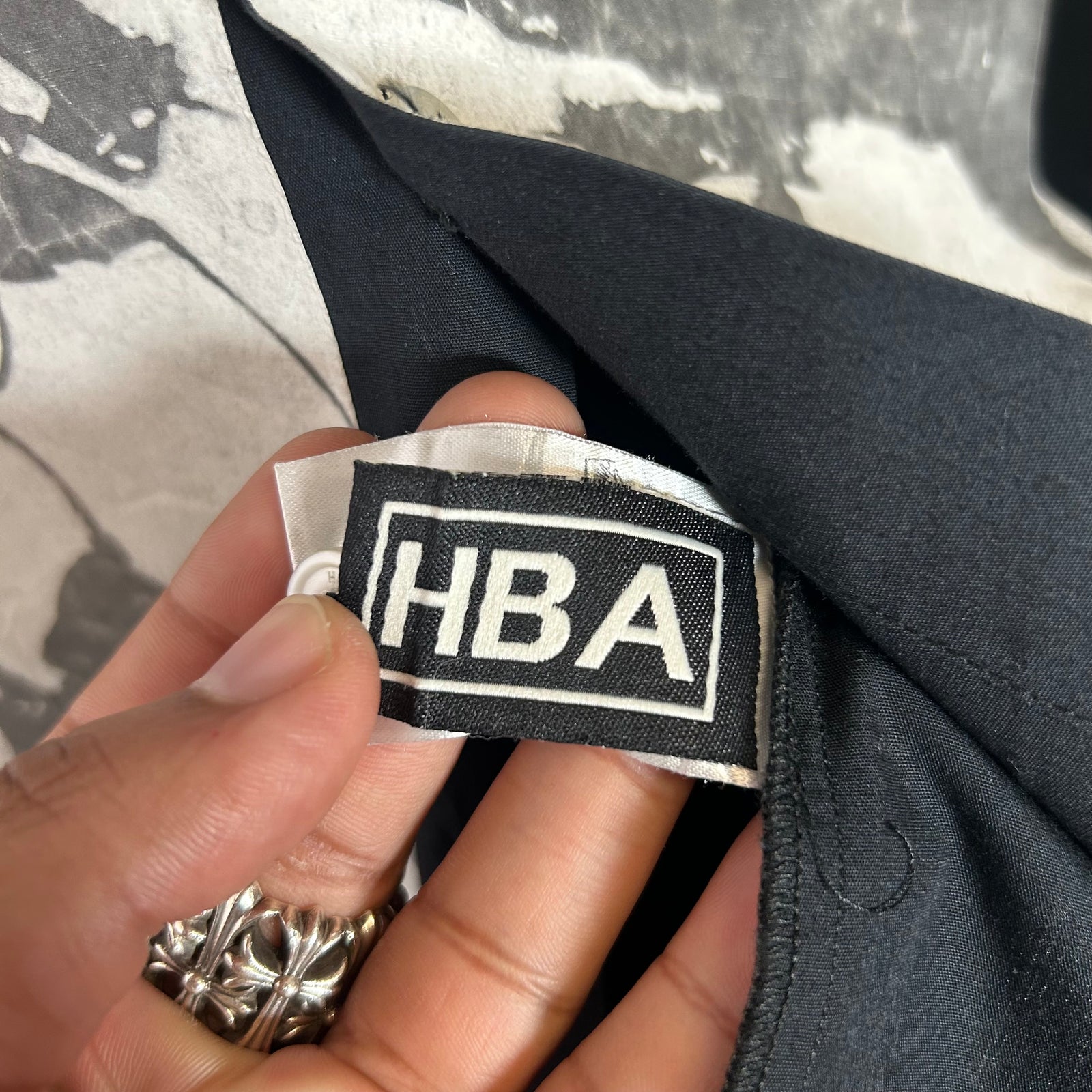 Hood By Air SS16 Black 'Headless' Button-Up Shirt Size M