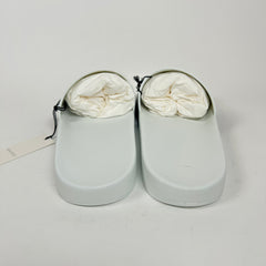 Gucci White Slides Size GG 10