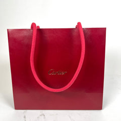 Cartier Pink C Decor Diamond Cut Glasses