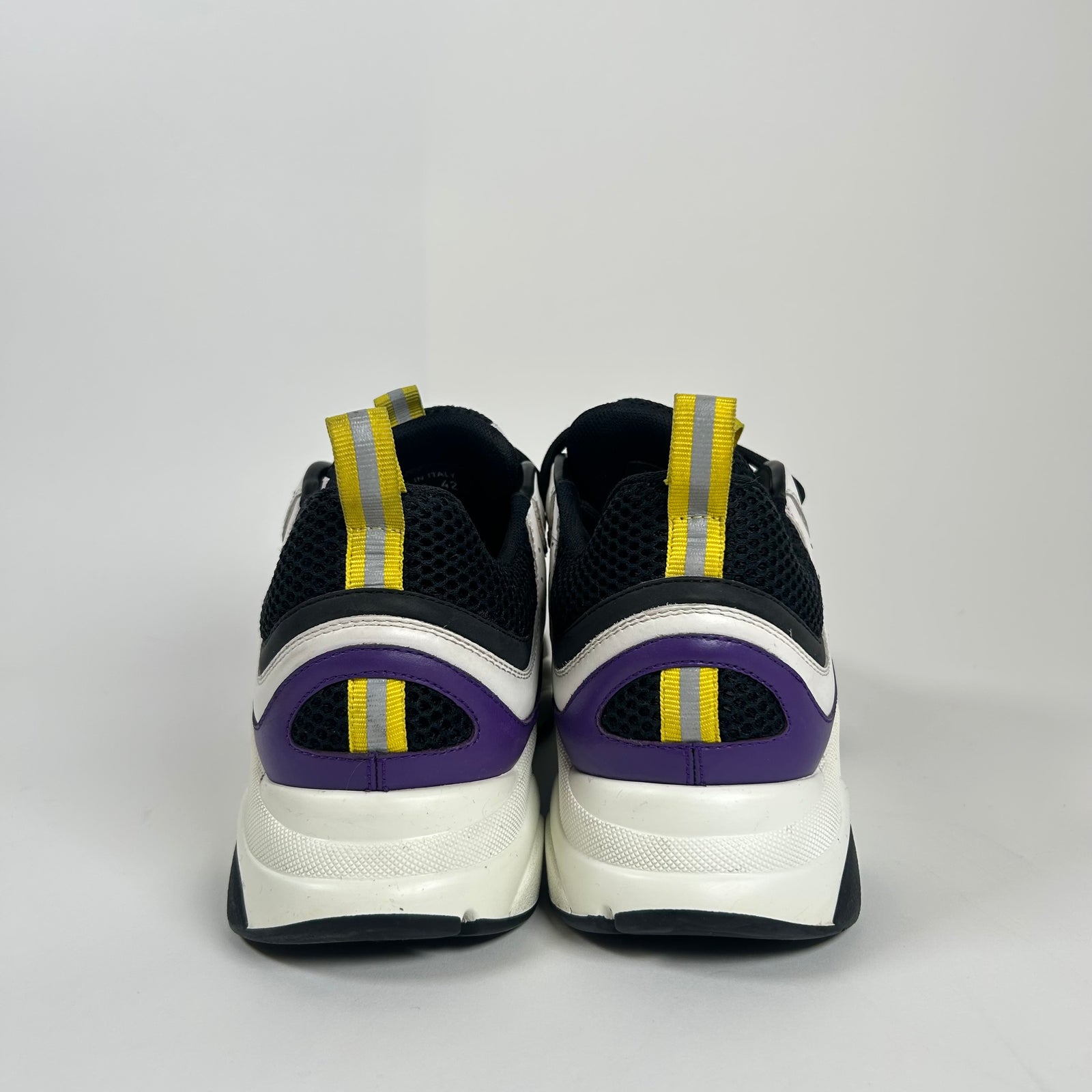 Dior B22 Purple/Yellow Sneaker Size 42