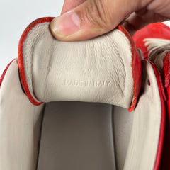 Maison Margiela Red Orange Mid Top Gats Size 43