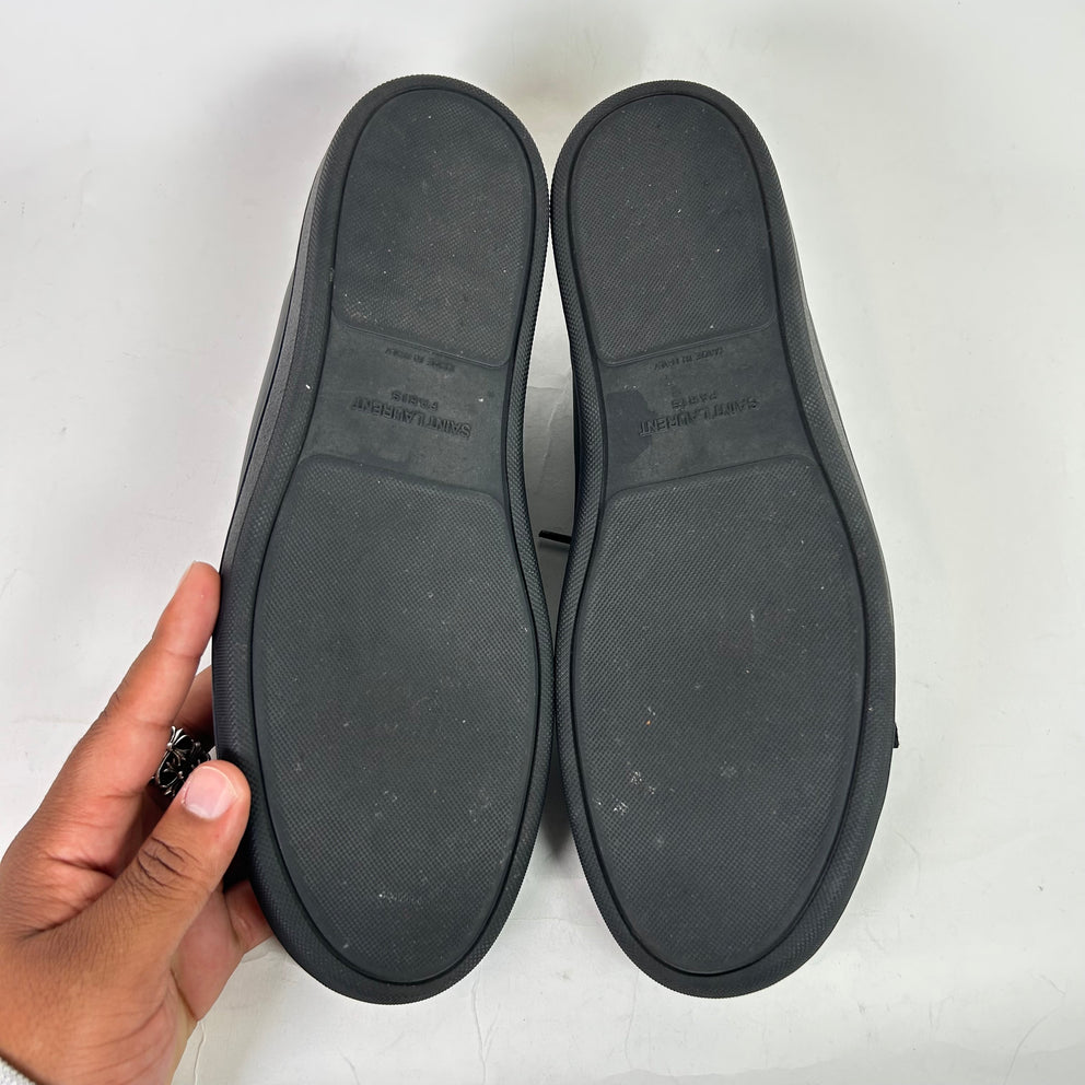Saint Laurent Gym Calfskin Lowtop Sneakers