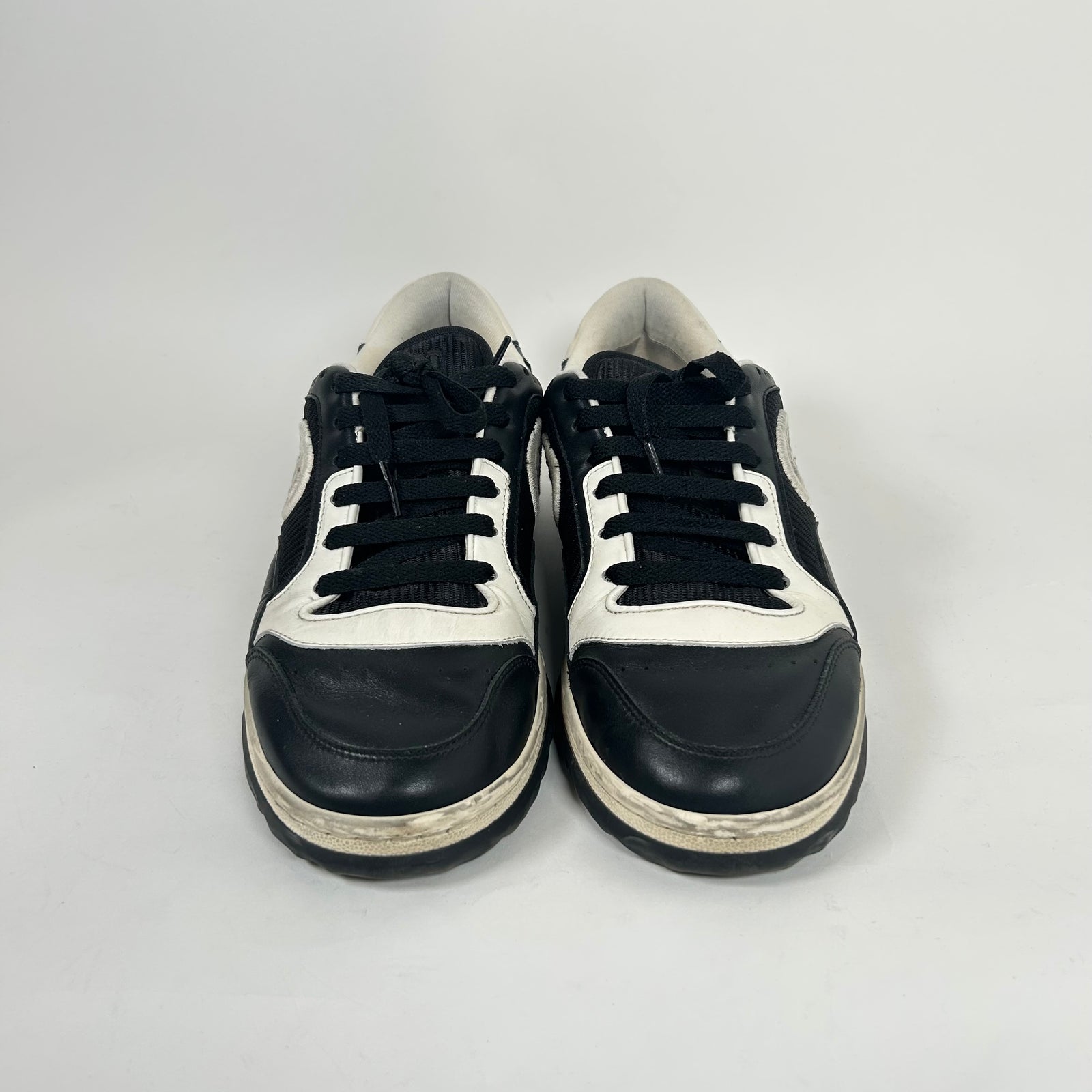 Gucci Black/White Mac 80 Sneaker Size GG 7