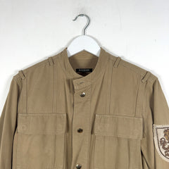Balmain 'Sahara' Embroidered Patch Jacket
