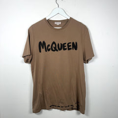 Alexander McQueen Graffiti Logo T-Shirt
