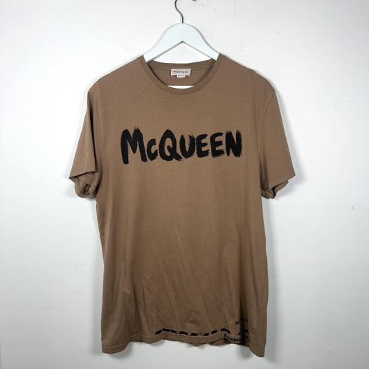 Alexander McQueen Graffiti Logo T-Shirt