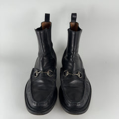 Gucci Horsebit Leather Chelsea Boots