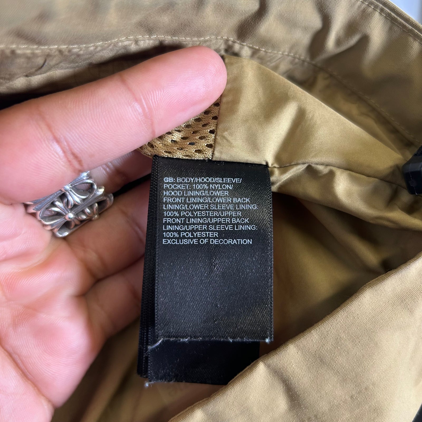 Supreme x The North Face SS20 Gold Cargo Jacket