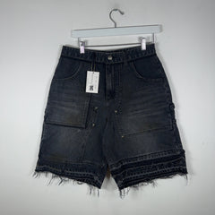 Andersson Bell Stacked Release Hem Shorts