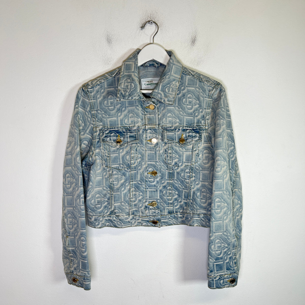 Casablanca Monogram Denim Jacket