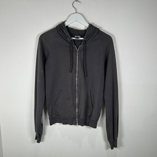 Chrome Hearts Vintage Horseshoe Grey Zip-Up Jacket Size S