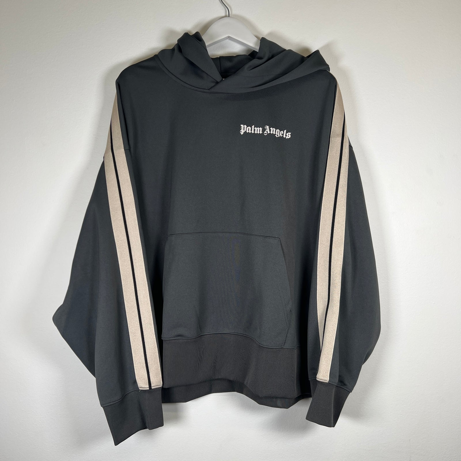 Palm Angels Track Hoodie Grey Size L
