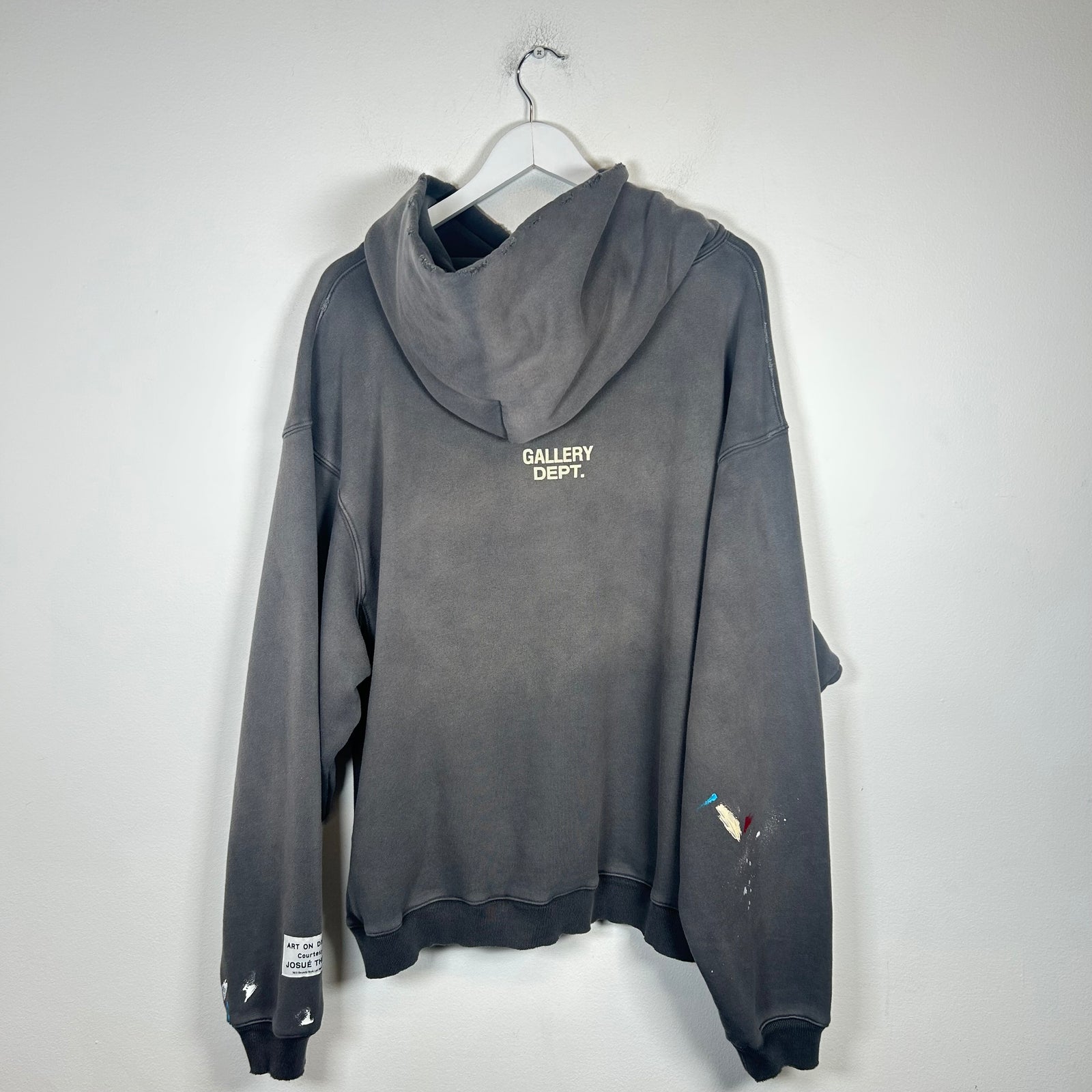 Gallery Dept Grey "Recycle" Hoodie Size M