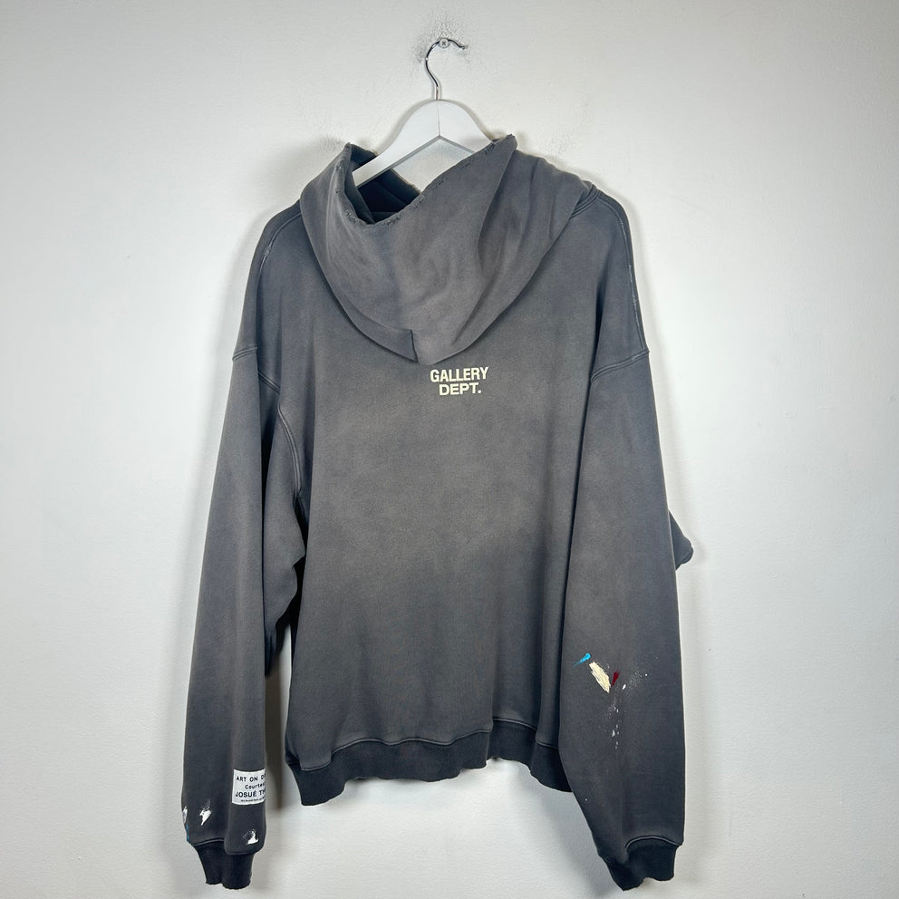 Gallery Dept Grey "Recycle" Hoodie Size M