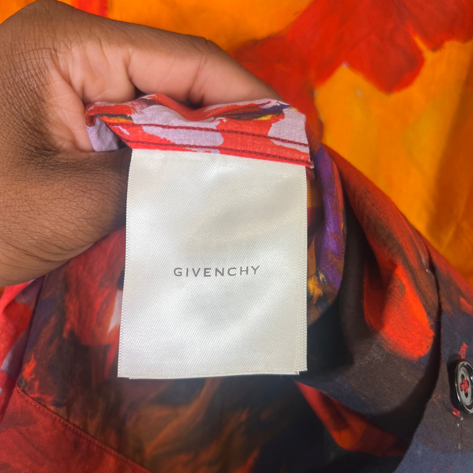 Givenchy x Josh Smith SS22 Devil Hawaiian Shirt Size XXL