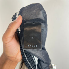 Rhude Khaki Logo Basketball Shorts Size XL