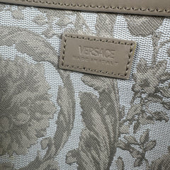 Versace Tan Barocco Athena Tote Bag