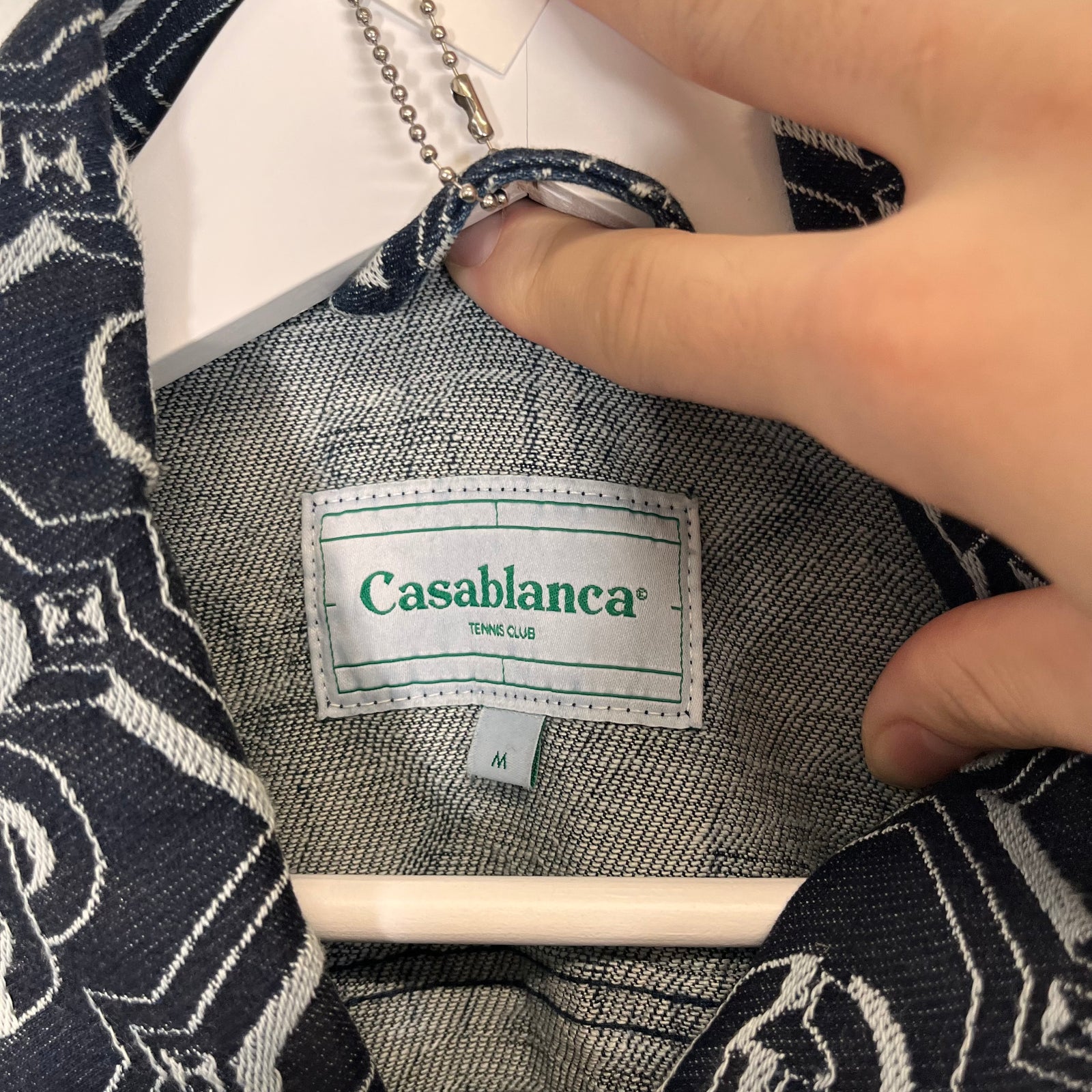 Casablanca Monagram Denim Jacket