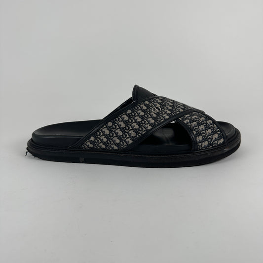 Dior Aqua Oblique Sandal Size 13