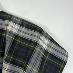 Alexander McQueen McQ Tartan Wool & Leather Corset Belt Dress