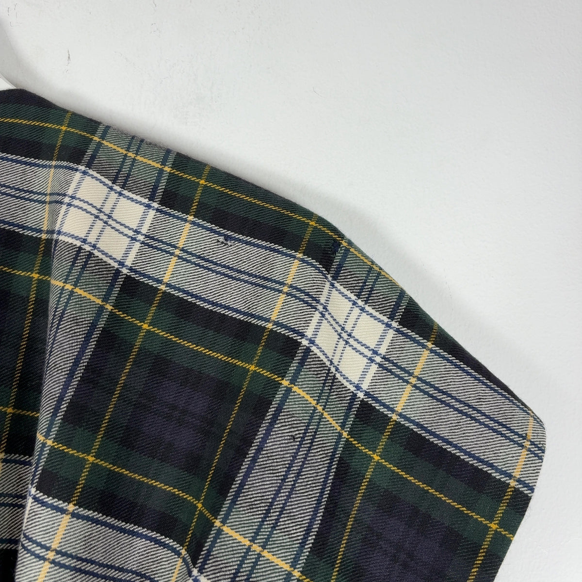 Alexander McQueen McQ Tartan Wool & Leather Corset Belt Dress