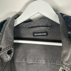 Balenciaga Doubled Layered Flannel Jacket Size XL