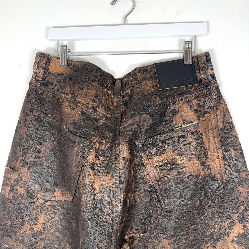 Acne Studios Distressed Monogram Jeans