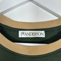 J.W. Anderson Color Block Logo Crewneck Size XL