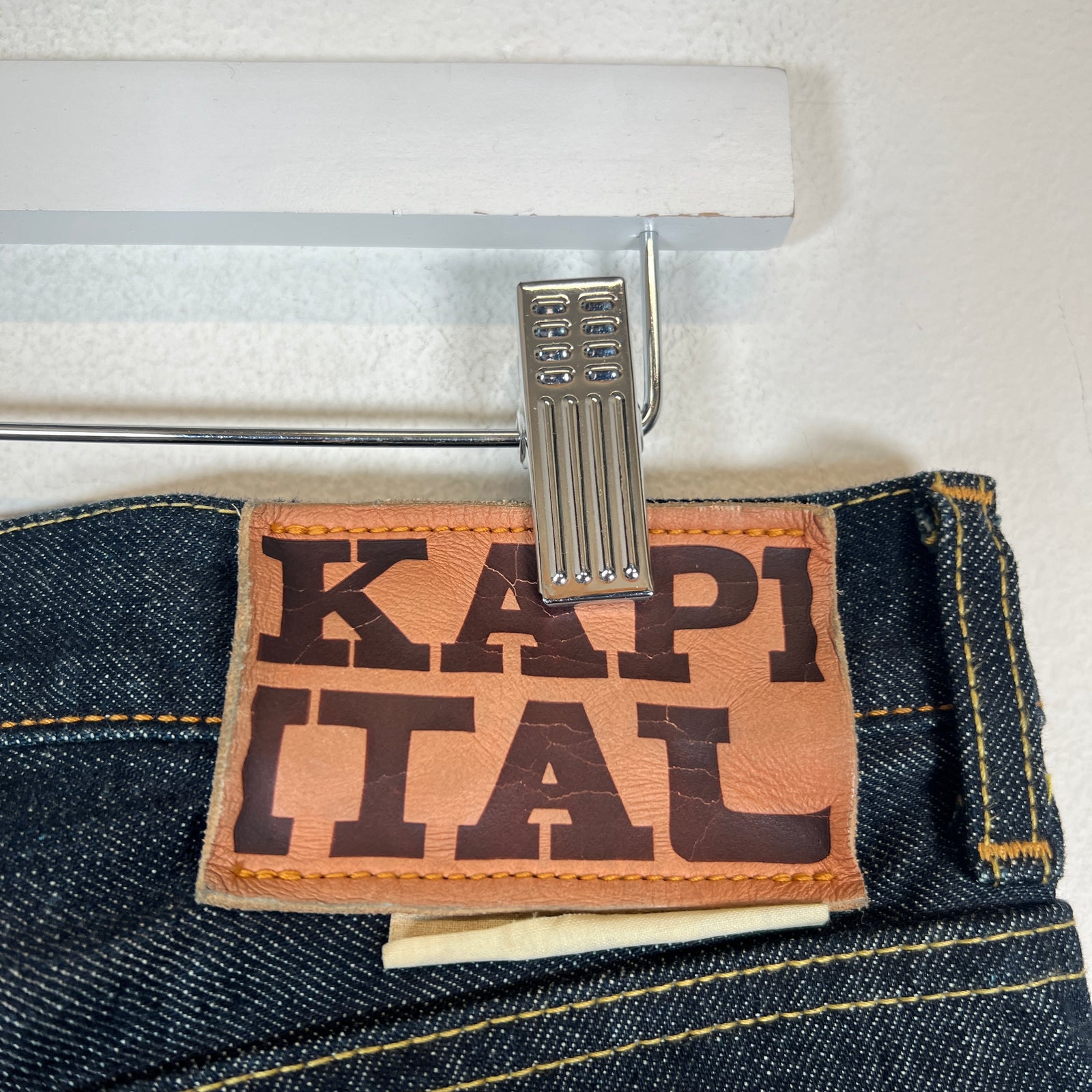 Kapital Dark Blue Okabellbo Flared Jeans Size 32