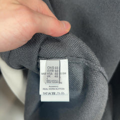 Bally 'St Moritz' Cashmere Placket 1/4 Button Sweater