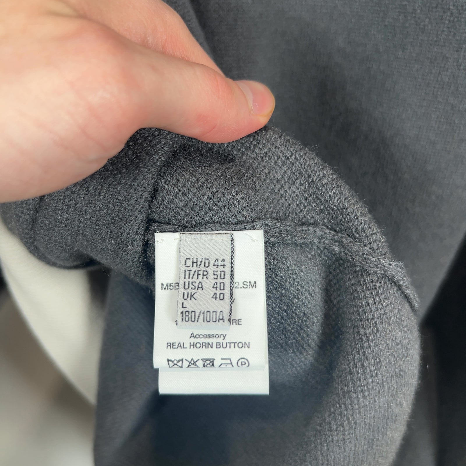 Bally 'St Moritz' Cashmere Placket 1/4 Button Sweater