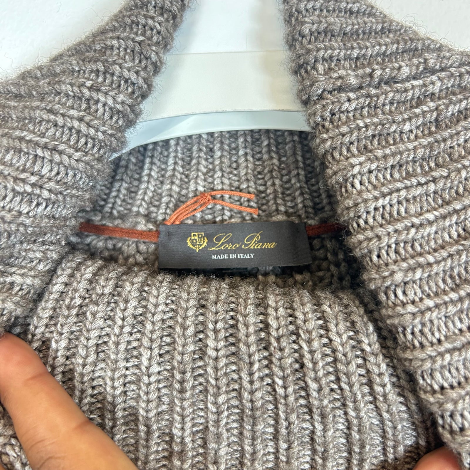 Loro Piana Merino Wool Turtle Neck Size 50