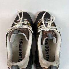 Burberry Arthur Green/Yellow Sneakers Sz 43