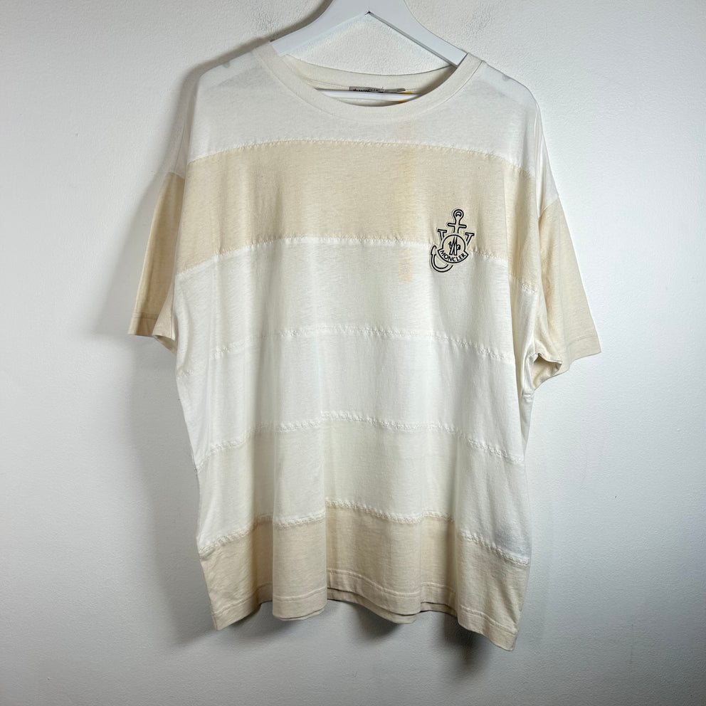 Moncler Genius x JW Anderson Stripe Patch Tee Size XXL