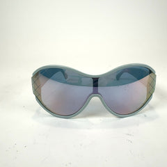 Chanel Reflective Round Shield Sunglasses