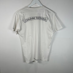 Chrome Hearts White Scroll T-Shirt Size M