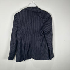 Carolina Herrera Navy Striped Blazer Size S