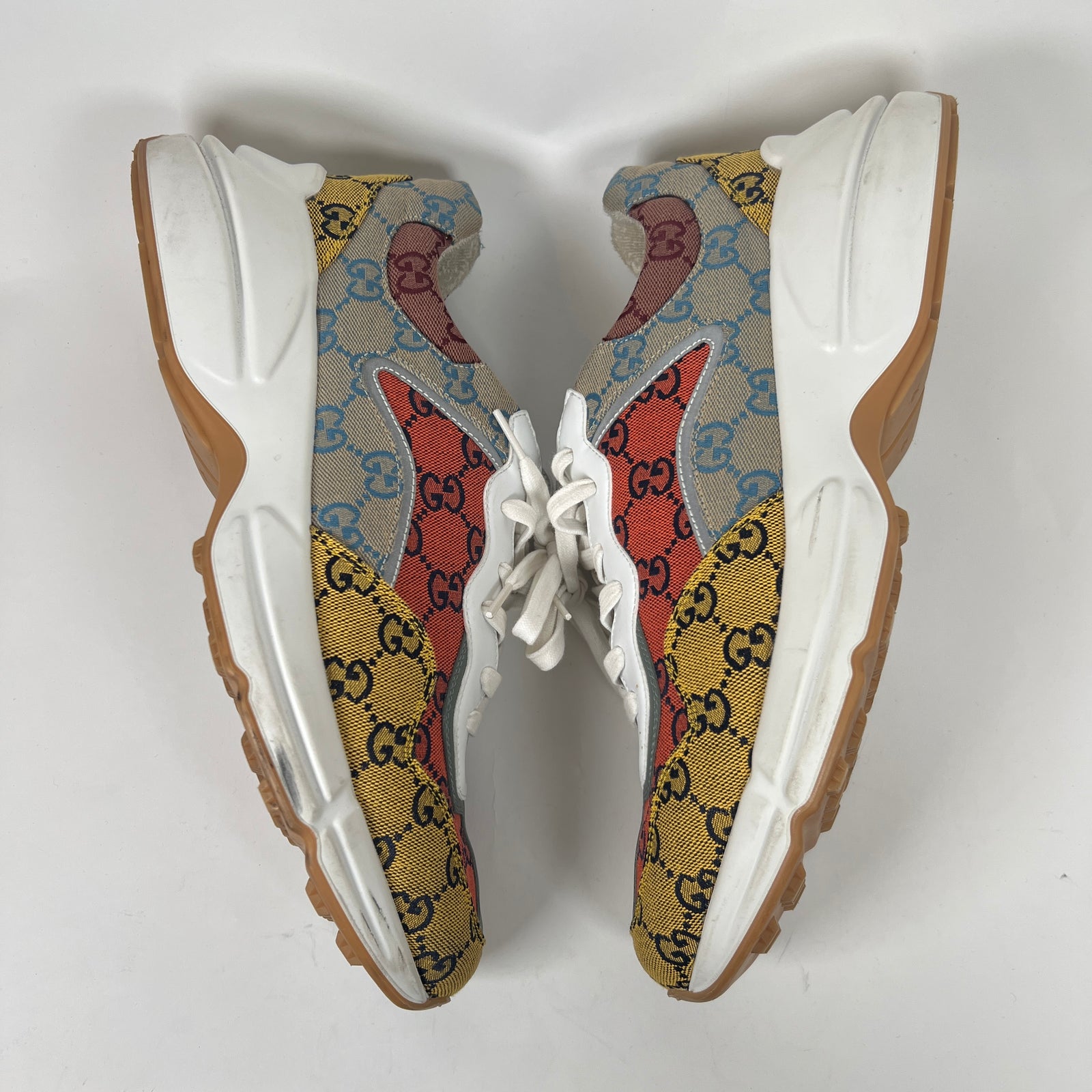 Gucci Multicolor GG Rhyton Sneaker Size GG 11