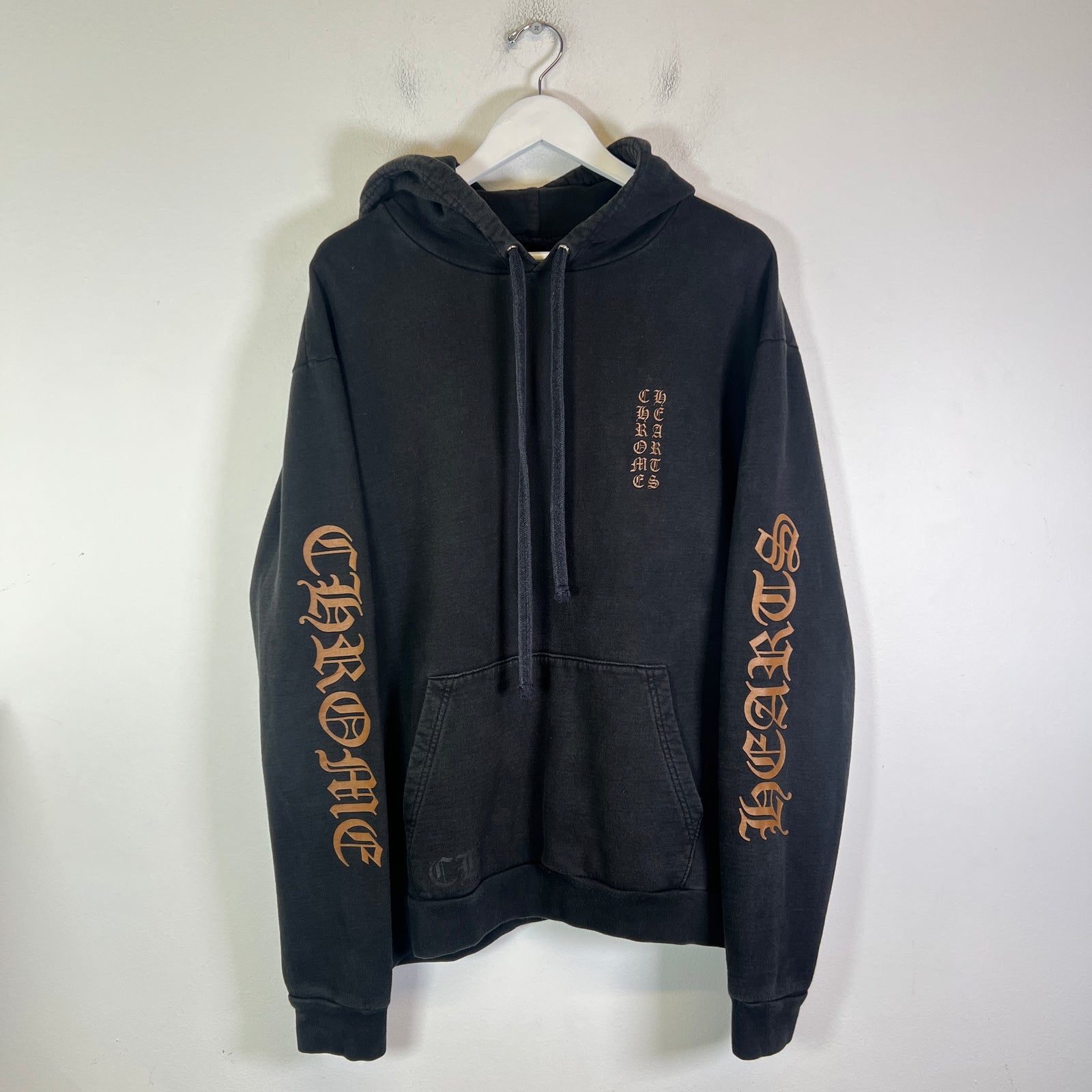 Chrome Hearts Vertical Logo Hoodie