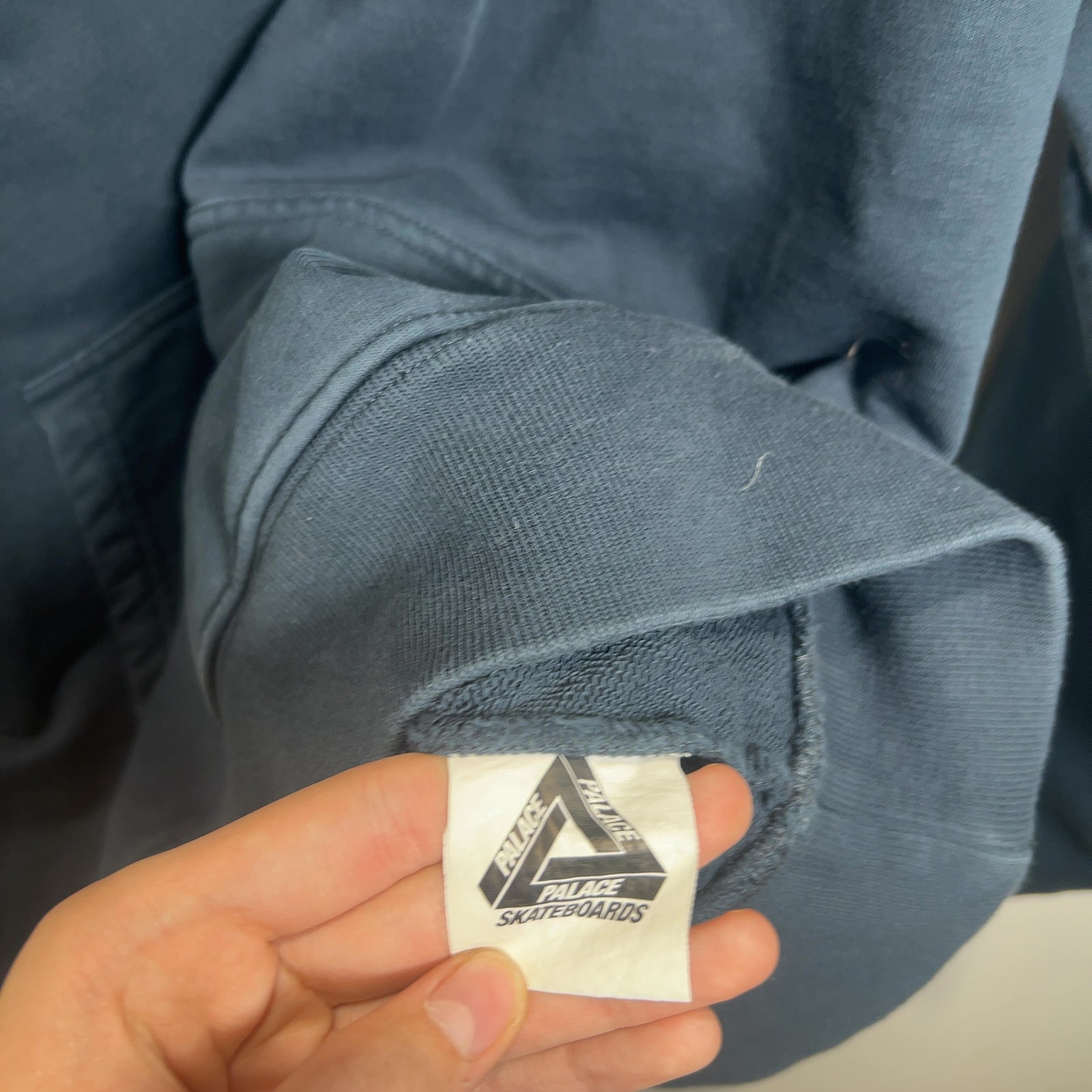 Palace Terry Cloth Spell Out Hoodie Size L