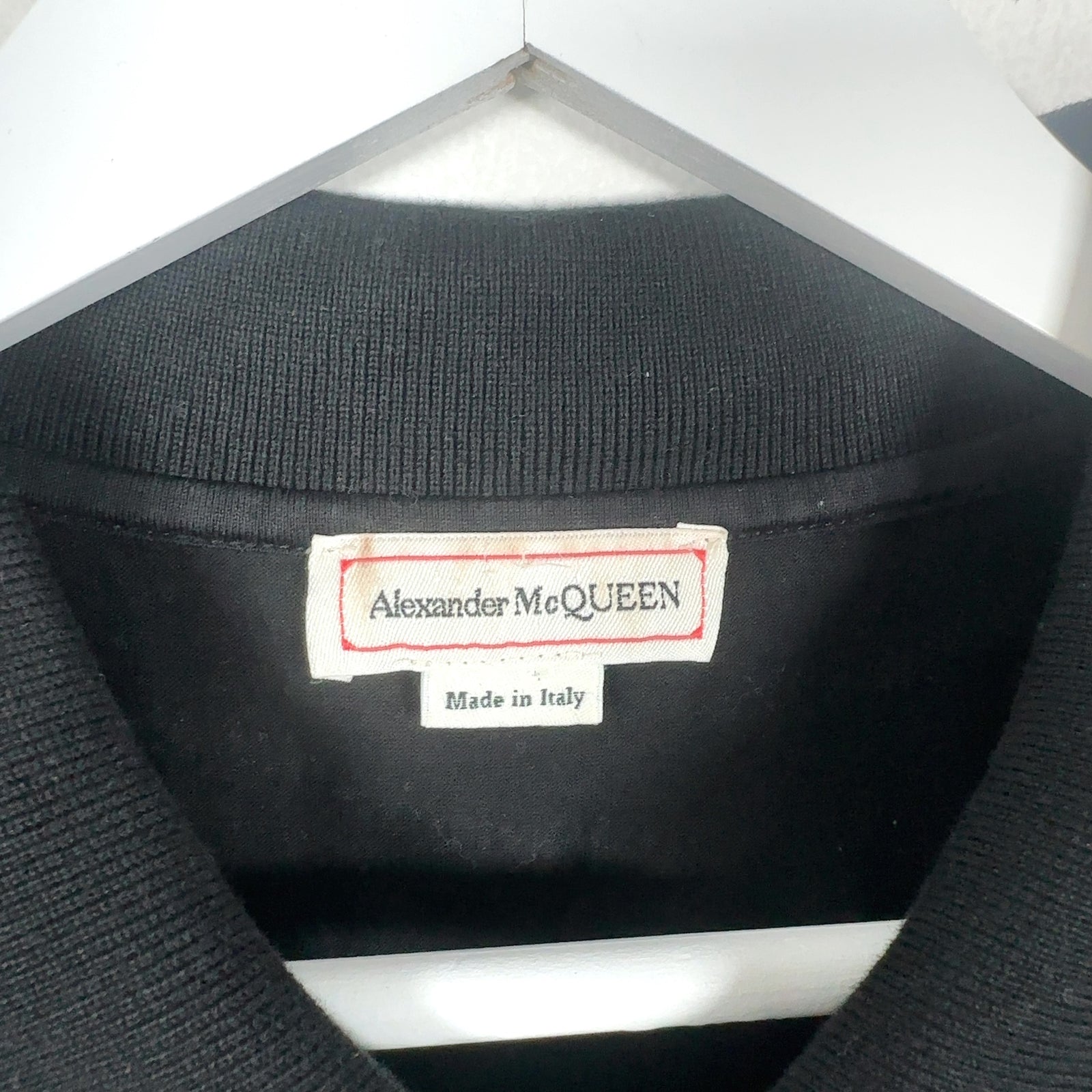 Alexander Mcqueen Zipper Collared Shirt
