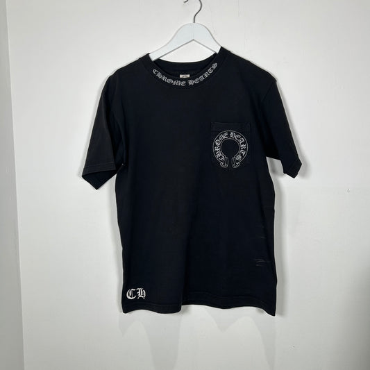 Chrome Hearts Black Malibu Cross T-Shirt Size M