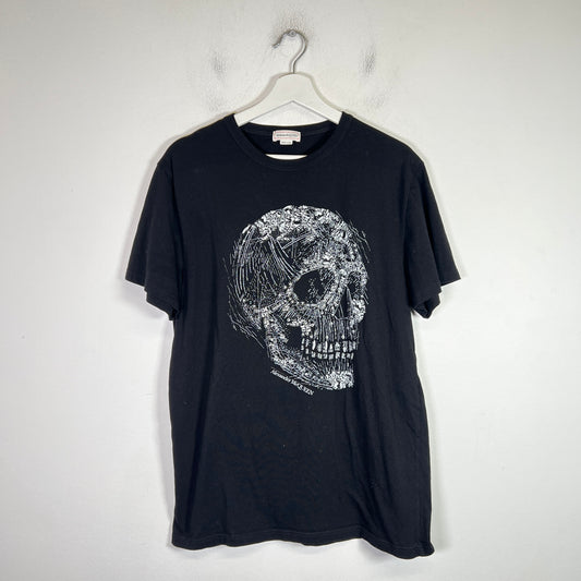 Alexander McQueen Crystal Skull T-Shirt