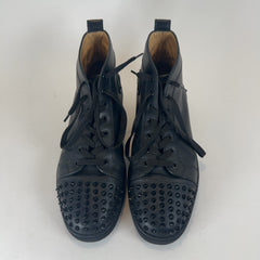 Christian Louboutin Lou Spiked Hightop Sneakers