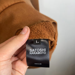 Satoshi Nakamoto Spell Out Logo Cargo Hoodie