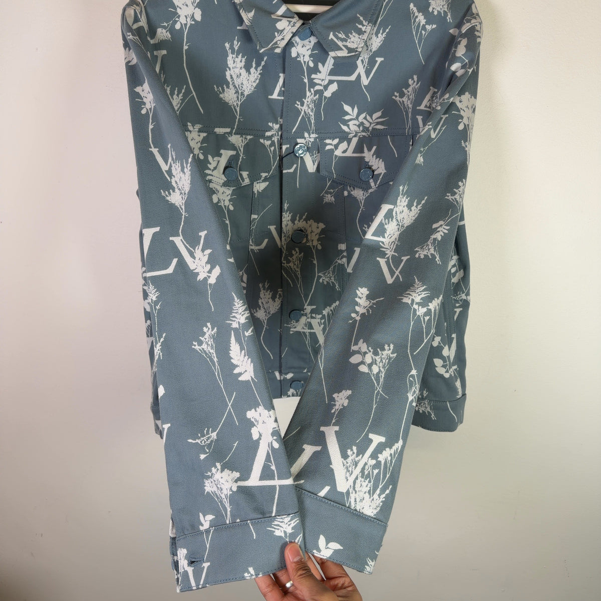 Louis Vuitton DNA Leaf Denim Jacket