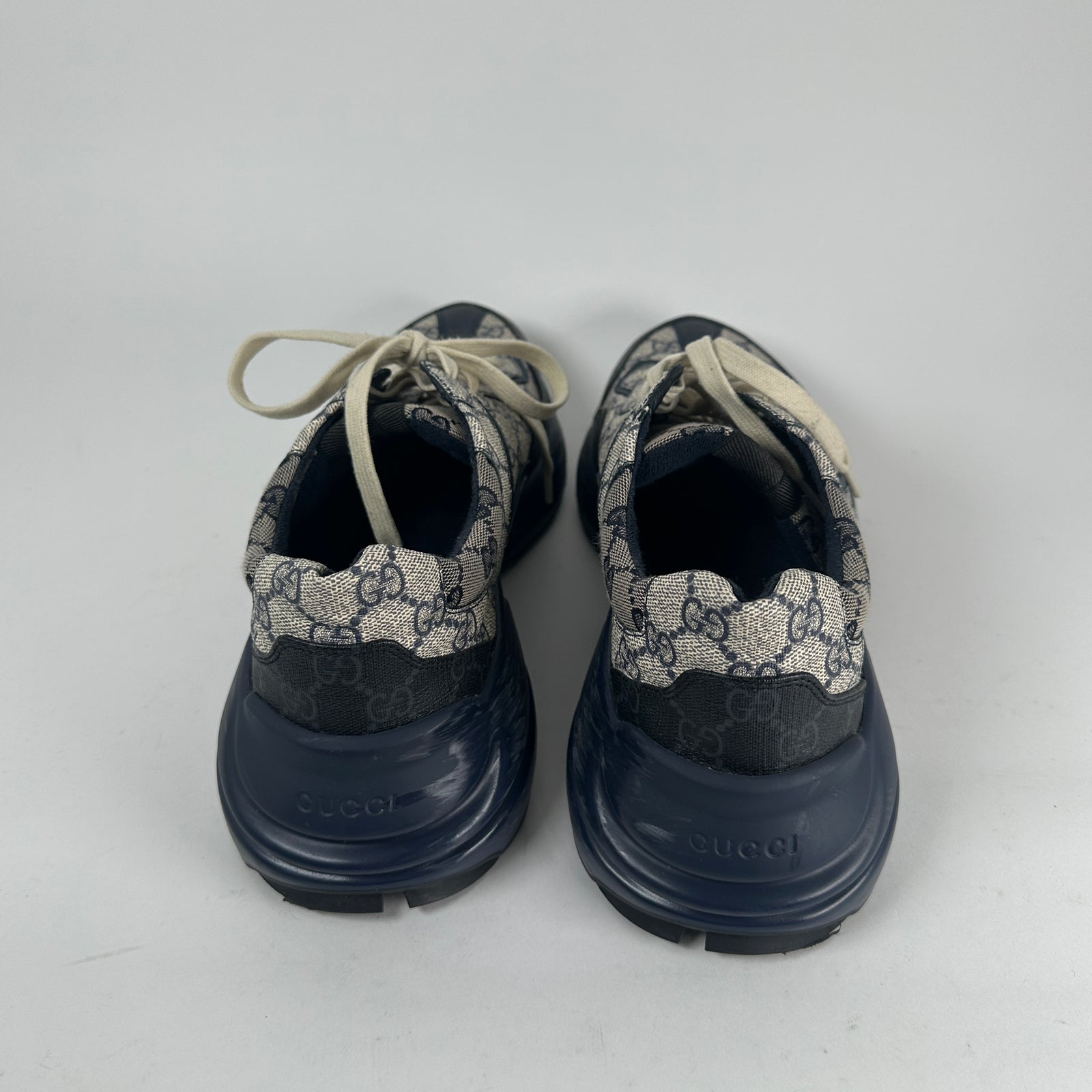 Gucci Blue GG Supreme Rython Size 11