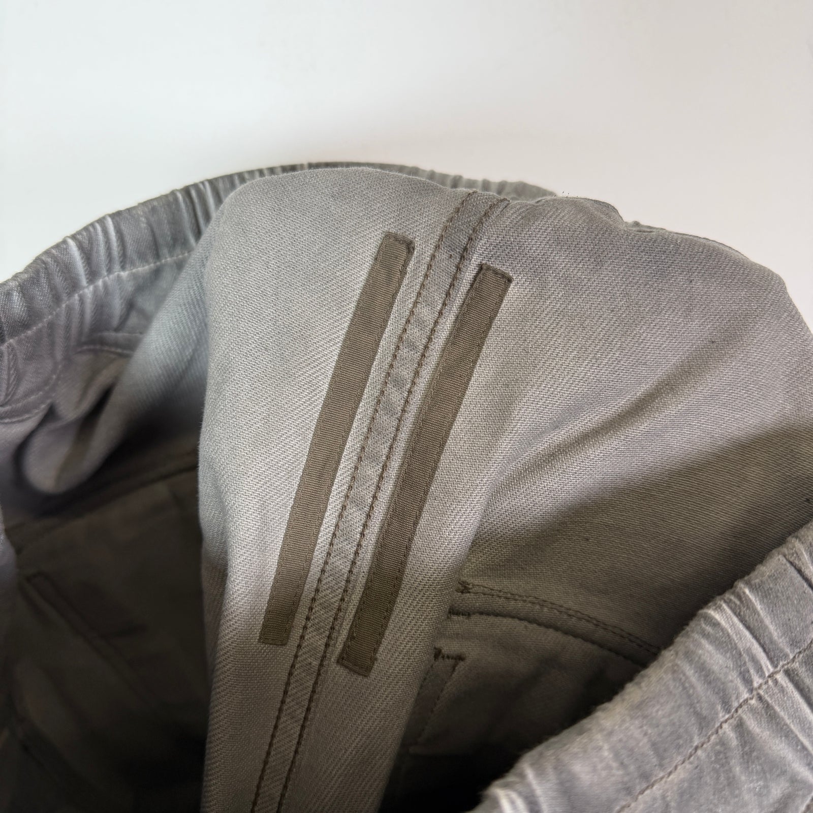 Rick Owens Drkshdw Pearl Waxed Geth Bela Pants Size S